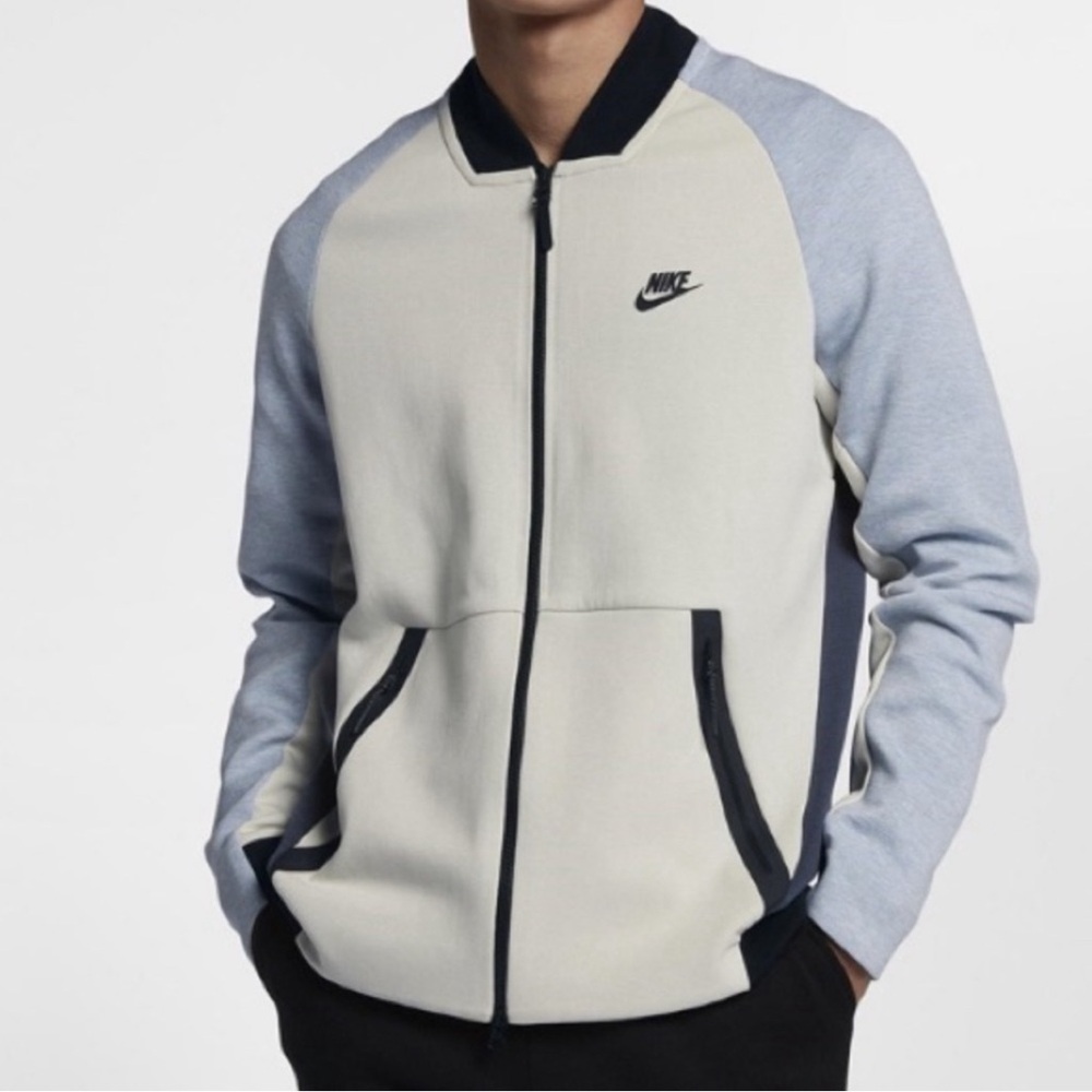 Nike tech fleece Varsity Jacket Size Large - Picture 1 of 6